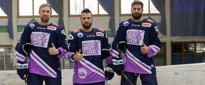 „Hockey Fights Cancer“ erhält mit dem SC Riessersee erneut Einzug in der DEL2 