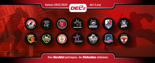 DEL2 startet mit 14 Clubs in die Jubiläums-Saison