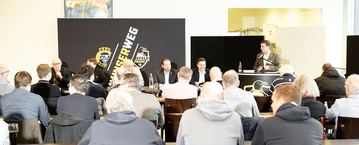 KEV81 und Krefeld Pinguine beschließen gemeinsames Konzept