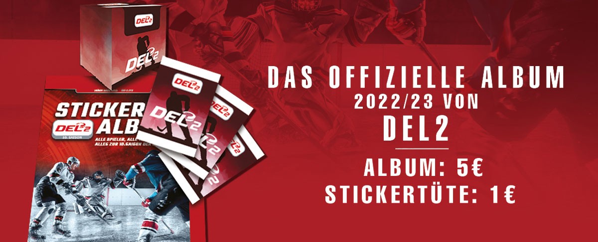 DEL2-Sammelalbum zur Jubiläumssaison ab jetzt erhältlich