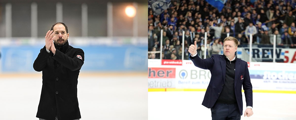 Lange oder Russell – Welcher Trainer führt sein Team zum DEL2-Titel