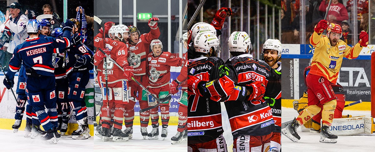 Eishockey-Krimis, Verlängerungen und vier packende Duelle am Dienstagabend 