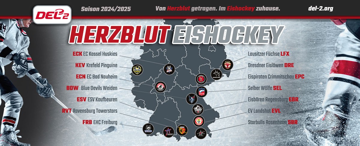 DEL2 bestätigt Clublizenzen und begrüßt Blue Devils Weiden als Aufsteiger