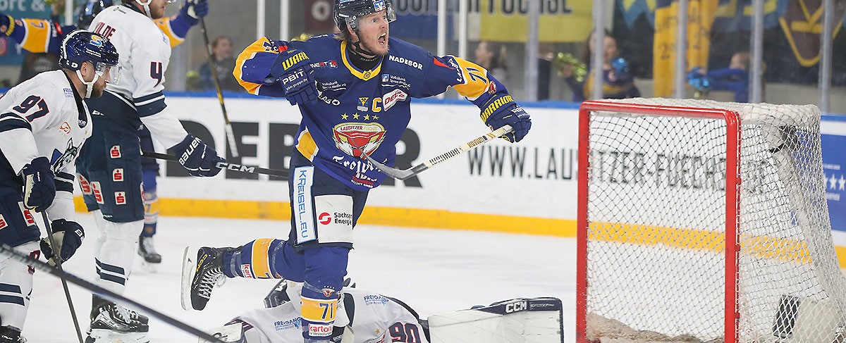 24. Spieltag: Weißwasser mit furiosem Comeback gegen Kassel