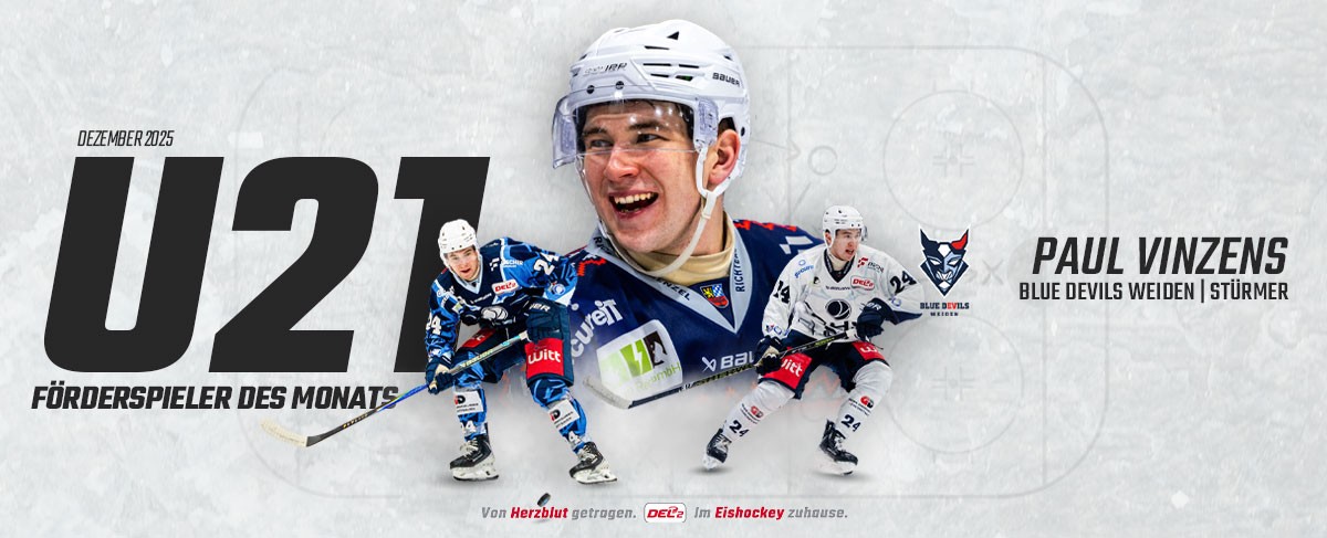 Weidens Paul Vinzens ist U21-Förderspieler des Monats Dezember