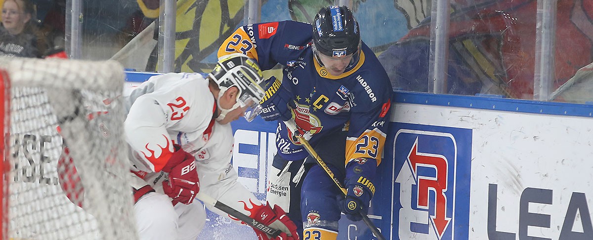 35. Spieltag: Krimi-Sieg für Weißwasser an torreichem Spieltag