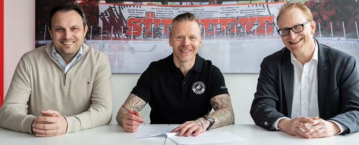 Anttii Karhula ist neuer Cheftrainer beim EC Bad Nauheim