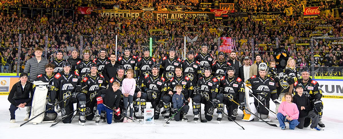 Krefeld Pinguine sind Hauptrundensieger 2025/2026