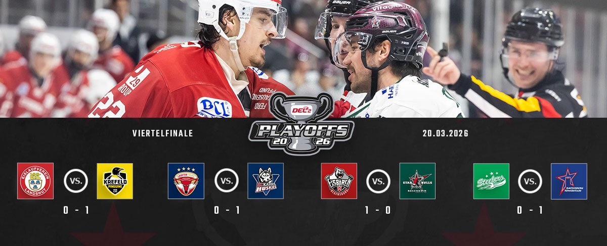 Vorschau Playoffs: Viertelfinal-Fieber am Freitagabend