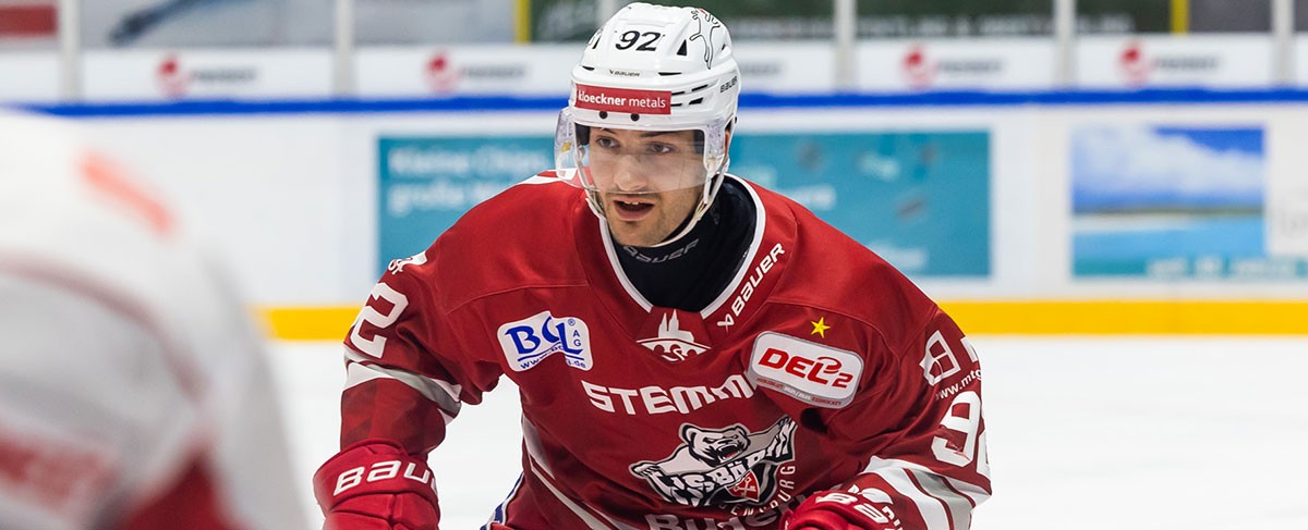 Konstanz in der Abwehr: Patrick Demetz bleibt den Eisbären Regensburg treu