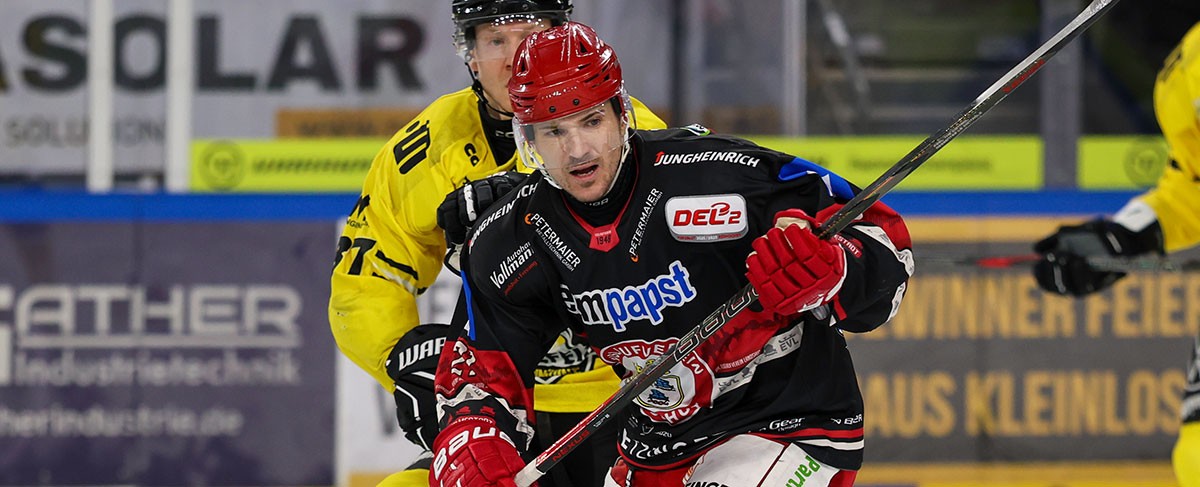 Routinier David Stieler bleibt beim EV Landshut