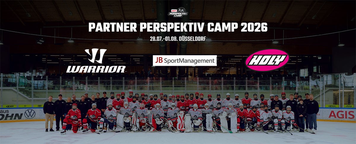 Starke Partner fürs DEL2 Perspektiv Camp 2026