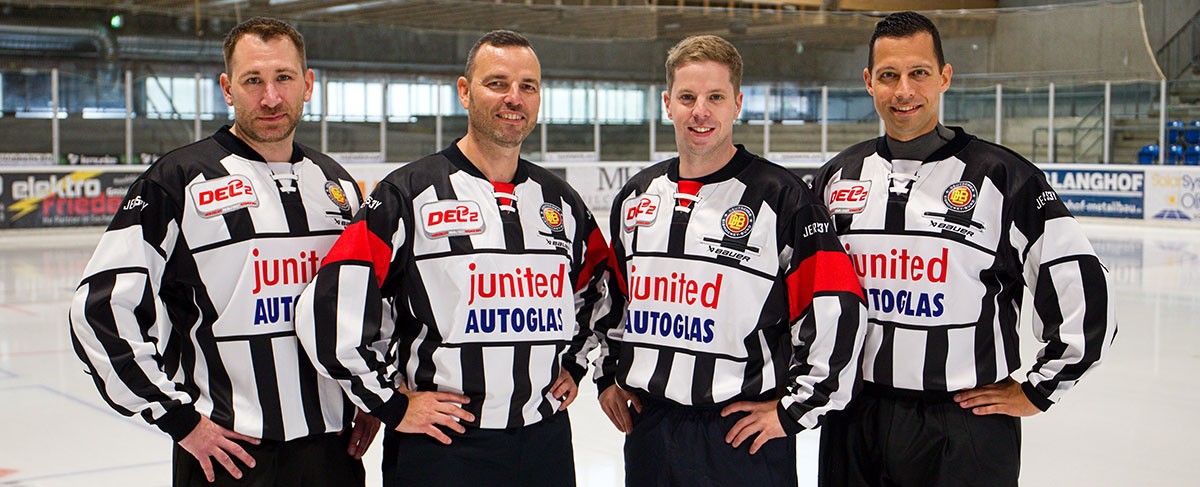 Starke Partnerschaft für die DEL2: junited AUTOGLAS wird neuer offizieller Referee-Partner