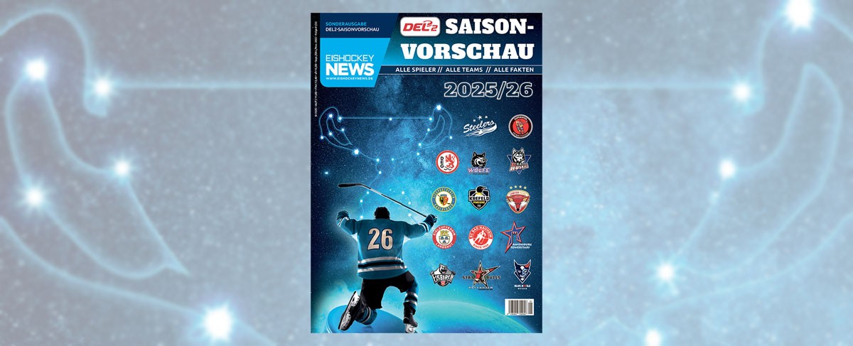 DEL2 Saisonvorschau-Sonderheft 2025/26 von Eishockey NEWS