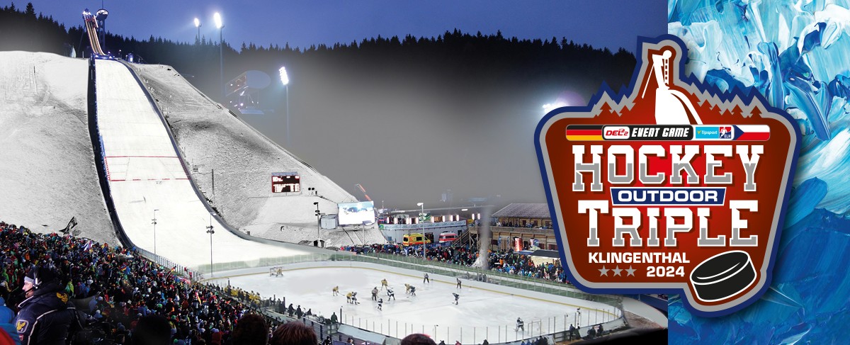 Eishockeyherz schlägt im Dreiklang: Hockey Outdoor Triple in Klingenthal