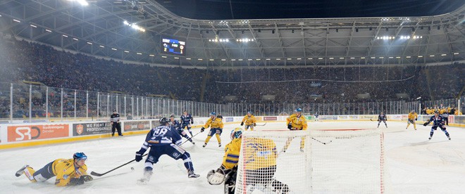 31.853 Fans sehen tolles Sachsenderby unter freiem Himmel
