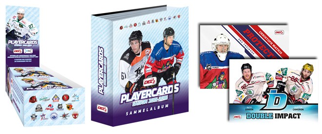 DEL2-Playercards in den Arenen und Online erhältlich
