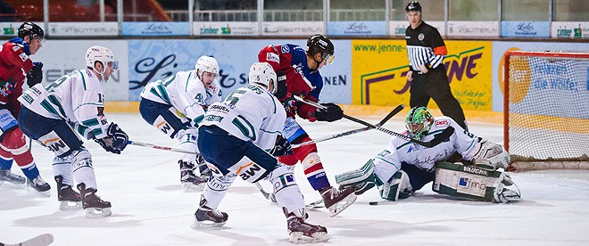 Bietigheim wieder oben - Riessersee und Dresden in Torlaune