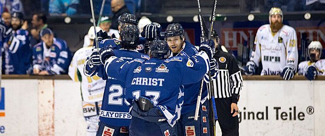 Kassel triumphiert in einem Eishockey-Krimi und wahrt Heimnimbus