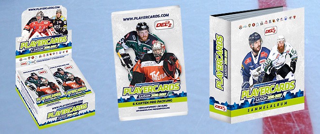 Das Sammeln geht weiter: DEL2-Playercards ab sofort erhältlich