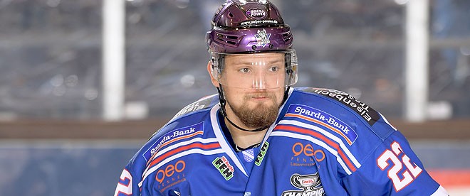 Marco Müller von den Kassel Huskies für ein Spiel gesperrt
