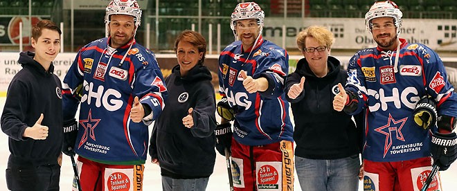 Ravensburg setzt sich beim Heimspiel für die DKMS ein