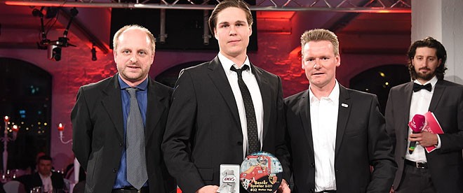 Kaufbeurens Stefan Vajs ist bester Spieler in der DEL2 2016/2017
