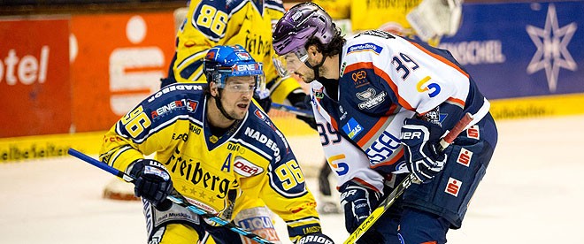 Umkämpfte Playdowns: Rosenheim und Bad Nauheim holen jeweils einen Sieg in der Verlängerung