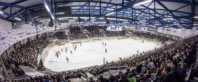 Die Spielstätte der Bietigheim Steelers: EgeTrans Arena