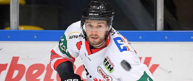 Dominik Meisinger verlängert seinen Vertrag beim EC Bad Nauheim