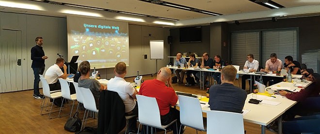 Medienbeauftragten-Treffen inspiriert durch Borussia Dortmund