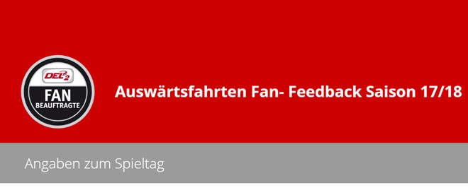 Auswärtsfahrten Fan-Feedback Saison 2017/2018