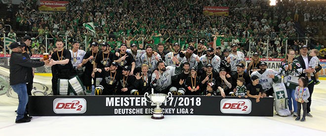 DEL2-Rekordfinalist ist Meister der Saison 2017/18