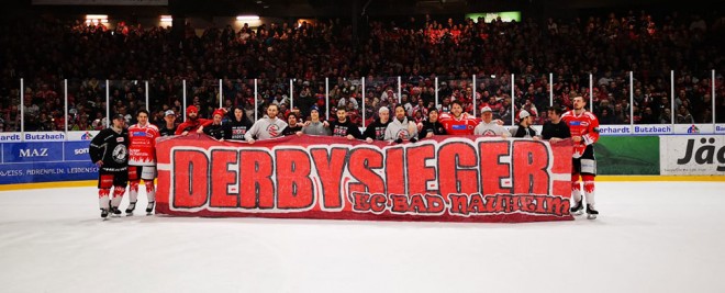 Zwölfter Heimsieg durch Shootout-Derbyerfolg für Bad Nauheim 