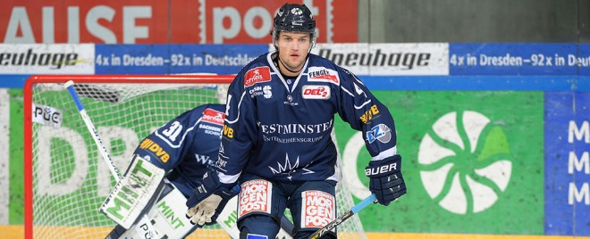 Steve Hanusch bleibt ein Eislöwe