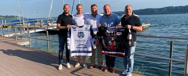 EHC Freiburg und die EV Lindau Islanders gehen Kooperation ein