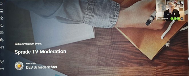 Webinar für SpradeTV-Moderatoren