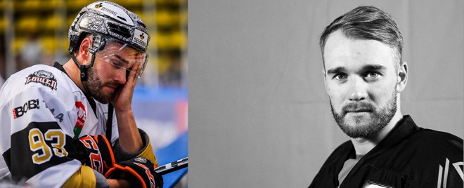Löwe Dominik Meisinger fällt längere Zeit aus