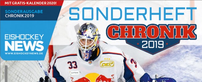 Sonderheft „Chronik 2019“ von Eishockey NEWS