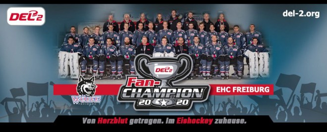 Freiburg ist DEL2-Fan-Champion