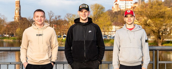 Ein Trio für die Zukunft des EV Landshut