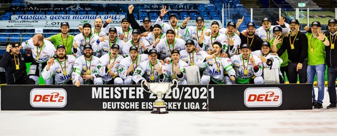 Bietigheim Steelers sind DEL2-Meister und sportlicher Aufsteiger