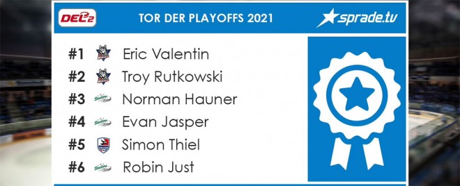 DEL2 sucht das Tor der Playoffs 2021 powered by SpradeTV