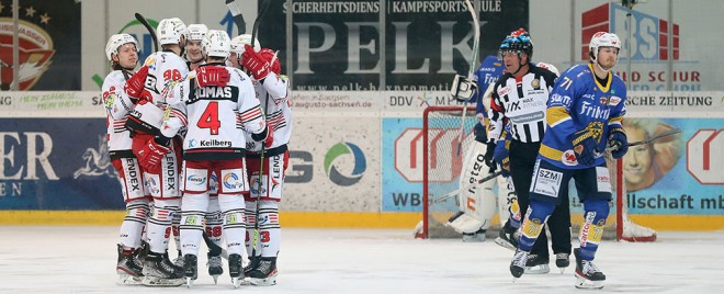 Crimmitschau bejubelt klaren Derbysieg 
