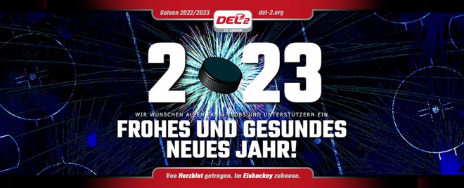 DEL2 wünscht alles Gute für 2023!