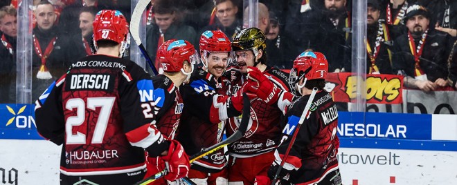 Landshut besiegt im Derby Kaufbeuren