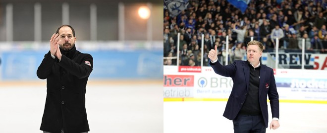 Lange oder Russell – Welcher Trainer führt sein Team zum DEL2-Titel