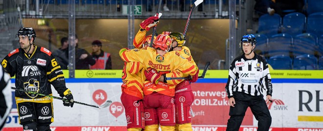 Kaufbeuren siegt in Krefeld 