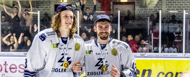 Samanski und Ribnitzky weiter in Blau-Weiß