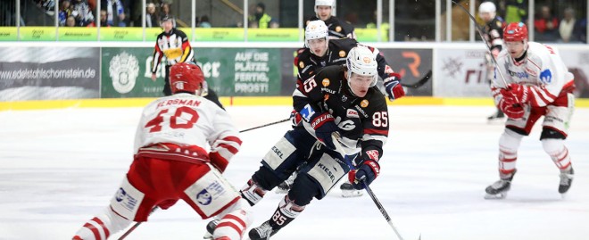 Luca Hauf von den Ravensburg Towerstars für ein Spiel gesperrt